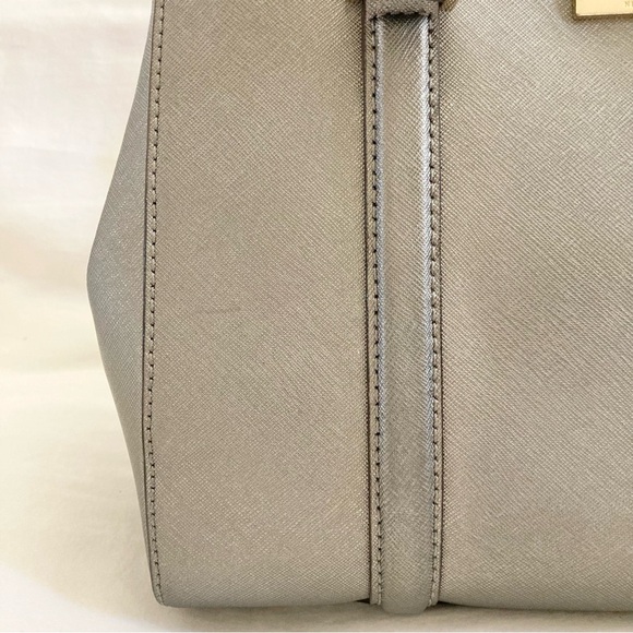 Kate Spade Set Matching Metallic Saffiano Leather Crossbody/Handbag + Wallet - Picture 4 of 16